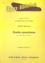 Duetto Concertante für Altblockflöte und Gitarre