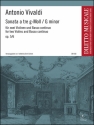Sonata a tre g-Moll op.5,6 per due vio- lini e basso continuo Partitur und 3Stimmen