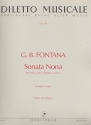 Sonata nona für Violine, Fagott und Bc