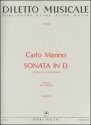 Sonate D-Dur fr Viola und Cembalo (Klavier)