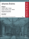 Allegro (Scherzo) c-Moll aus der FAE-Sonate fr Viola und Klavier