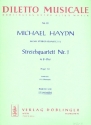 Streichquartett Nr.1 in B-Dur fr 2 Violinen, Viola und Violoncello Stimmen