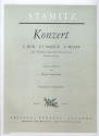 Konzert C-Dur fr Violine und Orchester fr Violine und Klavier