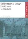 Sonate D-Dur fr Viola und Kontraba Spielpartitur