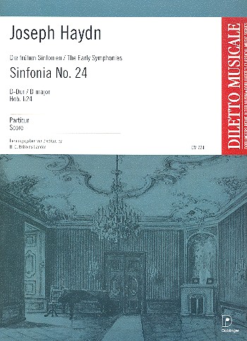 Sinfonie D-Dur Nr.24 Hob.I:24 für Orchester Partitur