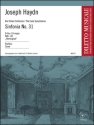 Sinfonie D-Dur Nr.31 Hob.I:31 fr Orchester Partitur