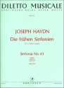 Sinfonie Es-Dur Nr.43 Hob.I:43 fr Orchester Partitur