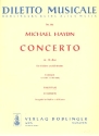Concerto A-Dur fr Violine und Orchester Partitur