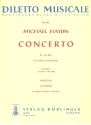 Concerto A-Dur fr Violine und Orchester Partitur