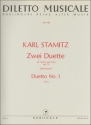 Duett C-Dur op.10,1 fr Violine und Viola Spielpartitur