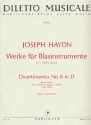 Divertimento für 2 Hörner, 2 Fagotte und 2 Oboen Partitur und Stimmen