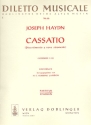 Cassatio F-Dur Hob.II:20 für 2 Oboen, 2 Hörner, 2 Violinen, 2 Violen und Baß,  Partitur