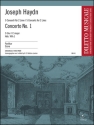 Concerto C-Dur Nr.1 Hob.VIIh:1 fr 2 Lyren (2 Altblockflten) und Orchester Partitur