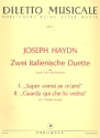 2 Iitalienische Duette fr Sopran, Tenor und Klavier