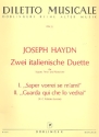 2 Iitalienische Duette fr Sopran, Tenor und Klavier