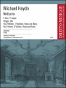 Notturno F-Dur Perger-Nr.106 für 2 Hörner, 2 Violinen und Bass Stimmen