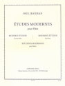 Etudes modernes pour flute