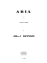 Aria pour clarinette et piano