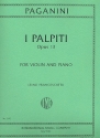 I palpiti op.13 for violin and piano