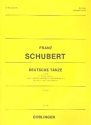 Deutsche Tnze fr Streichquartett Partitur