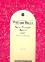 9 masque dances for 5 instruments score (1617)
