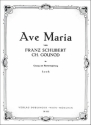 Ave Maria fr hohe Singstimme und Klavier