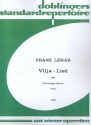 Vilja-Lied aus Die lustige Witwe für hohe Singstimme und Klavier (dt)