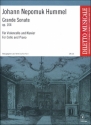 Grande sonate op.104 fr Violoncello und Kaavier