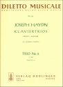 Klaviertrio C-Dur Nr.2 Hob.XV:C1  Stimmen