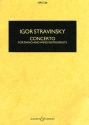 Concerto for piano and wind instruments, 1924, revised 1950 miniature score