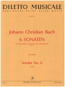 Sonate es-dur op.2,6 fr Violine, Violoncello und Cembalo Partitur und Stimmen