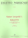 Balletti fr ein Melodieinstrument (Violine, Blockflte, Flte, Oboe) und B.c.