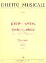 Streichquartett B-Dur op.1,1 Hob.III:1  Stimmen