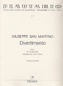 Divertimento B-Dur für 5 Blockflöten (SSATB) Partitur und 6 Stimmen