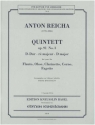 Quintett D-Dur op.91,3 für Flöte, Oboe, Klarinette, Horn und Fagott Stimmen