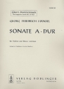 Sonate A-Dur fr Violine und Gitarre