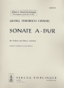 Sonate A-Dur fr Violine und Gitarre