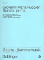 Sonata prima op.3,1 fr 2 Violinen, Violoncello und Gitarre Partitur und 3 Stimmen