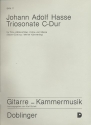 Triosonate C-Dur fr Flte (Abfl), Violine und Gitarre