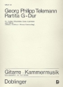 Partita G-Dur für Violine (Blockflöte, Oboe, Föte) und Gitarre
