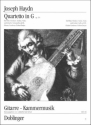 Quartett G-Dur op.5,4 fr Flte, Violine, Viola und Gitarre (Vc ad lib.)