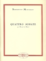 4 sonate per flauto (oboe) con accompagnamento di pianoforte