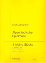 Alpenlndische Spielmusik 1 8 kleine Stcke  Partitur und Stimmen