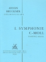 Sinfonie c-Moll Nr.1 in der Wiener Fassung von 1890/91 für Orchester Studienpartitur