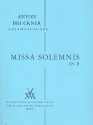 Missa solemnis b-Moll für Soli, Chor und Orchester Studienpartitur