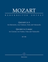 Quintett A-Dur KV581  fr Klarinette und Streichquartett Studienpartitur