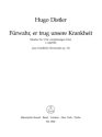 Frwahr er trug unsere Krankheit op.12.9 fr gem Chor a cappella Partitur