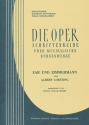 Zar und Zimmermann von Albert Lortzing Die Oper Hauptband