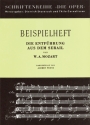 Die Entfhrung aus dem Serail von W.A. Mozart Die Oper Beispielheft