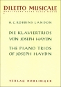 DIE KLAVIERTRIOS VON J.HAYDN VORWORT ZU EINER KRIT.GESAMTAUSGABE